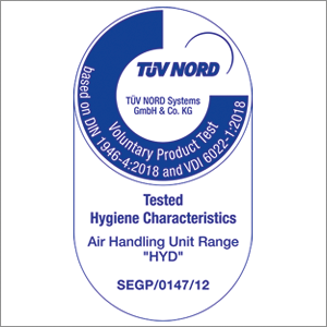 TÜV Nord Hygienezertifikat